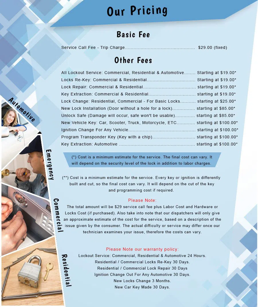 City Locksmith Services Seminole, FL 727-807-2768